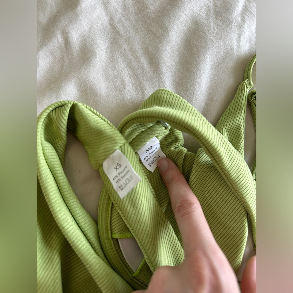 Amazon Ribbed Underwire Swimsuit Bikini - Picture 7 of 7